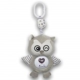 Funmuch Plüss bagoly lógó játék fénnyel és zenével