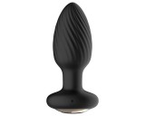 Funny Me 360 - vízálló anál vibrátor (fekete)