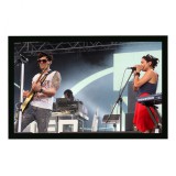 Funscreen Matt White Frame Screen 169x300 cm Format 16:9 fun40.169.316.1