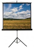 Funscreen Matt White Tripod 160x160 cm Format 1:1 fun10.110.160.r