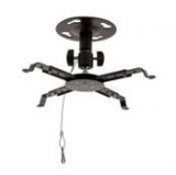 Funscreen Univerzális 130 mm fekete mennyezeti konzol (cos10.013.013.3)