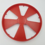 Fűnyíró kerék dísztárcsa Agrimotor KK200 piros