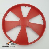 Fűnyíró kerék dísztárcsa Agrimotor KK200 piros