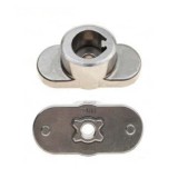 Fűnyíró késtartó MTD 46SPB 25.4 mm honda tipusokhoz, négyágú csillag, 25,4 mm