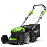 Fűnyírő önjáró akkumulátoros Greenworks 40V 46cm, Dual Ports, 4ah akkuval és töltővel
