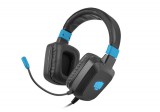 FURY NFU-1584 fejhallgató és headset Vezetékes Fejpánt Gaming Fekete, Kék