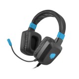 Fury Raptor mikrofonos gamer fejhallgató, fekete-kék