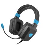 Fury Raptor vezetékes gamer headset, 3.5mm jack, RGB, 40 mm, fekete