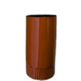 Füstcső 250 mm barna fi 120 mm (13659)