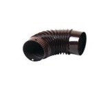 Füstcső könyök barna fi 120 mm (13662)