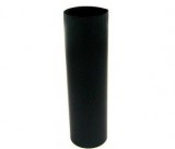 füstcső matt fekete 120mmx250mm 0,6mm