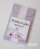 Fűszernövény/gyógynövény papírtasakban szalaggal díszítve