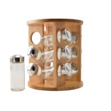 Fűszertartó, 12 részes, forgatható - Ingyenes szállítással