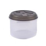 Fűszertartó edény műanyag tároló közepes méret 9,5*8,5 cm többféle színben