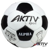 Futball labda Aktivsport Alpha bőr méret: 5