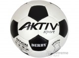 Futball labda Aktivsport Derby bőr méret: 4