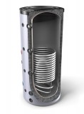 Fűtési 2000 literes Tesy puffer tártály 1 hőcserélővel hőszigetelt melegvíz tárolás céljára ERP C energiaosztály