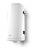 Fűtési - hűtési 100 literes kis kapacitású Tesy puffertartály hőszivattyús rendszerekhez – zománcozatlan kivitel, fali rögzítéssel, B energiaosztály