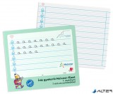 Füzet, tűzött, 245x295 mm, fekvő, 32 lap, 1. osztály, ICO "Süni Meixner"