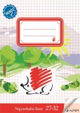 Füzet, tűzött, A5, kockás, 32 lap, ICO "Süni Sulikész", "27-32"