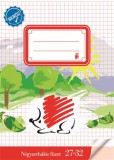 Füzet, tűzött, A5, kockás, 32 lap, ICO Süni Sulikész, 27-32 (TICSUSK2732)