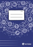 Füzet, tűzött, A5, vonalas, 32 lap, 3. osztály, VICTORIA PAPER Circle 12-32 (ISVF1232U)