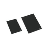 Füzet, tűzött, A5, vonalas, 80 lap, AMBAR Classic, fekete (AMB80110)