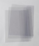 Füzetborító, A5, PVC, 90 mikronos, víztiszta, VICTORIA