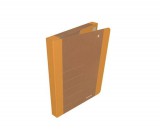 Füzetbox, 30 mm, karton, A4, DONAU Life, neon narancs (D207400112)