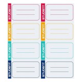 Füzetcímke ICO Student