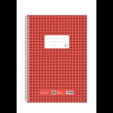 Fűzfői Papírmanufaktúra Fűzfői Novum 80 lapos A4 négyzetrácsos spirálfüzet (80870000FG)