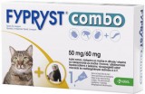 Fypryst Combo spot on macskáknak, vadászgörényeknek (3 x 1 pipetta; 3 x 50 mg)