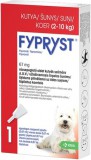 Fypryst rácsepegtető oldat kutyáknak (2-10 kg; 3 x 0,67 ml; 3 pipetta)