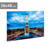 Family LED-es fali hangulatkép - "Eiffel torony" - 2 x AA, 38 x 48 cm 58018F