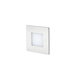 FARO FROL kültéri beépíthető lámpa, nikkel, 3000K melegfehér, beépített LED, 0,8W, IP65, 70135