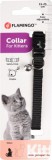 FGO Macska nyakörv fekete 15-22cm