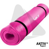 Fitnesz szőnyeg MOVIT 190x100x1,5 cm rózsaszín