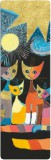 Fridolin Könyvjelző 5x16cm,Rosina Weichmeister:Colored Cats