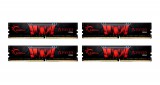 G.SKILL 32GB DDR4 3200MHz Kit(4x8GB) Aegis Black F4-3200C16Q-32GIS