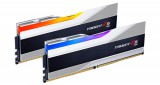 G.SKILL 64GB DDR5 6000MHz Kit(2x32GB) Trident Z5 RGB Silver F5-6000J3238G32GX2-TZ5RS