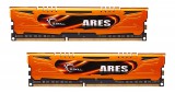 G.SKILL 8GB DDR3 1600MHz Kit(2x4GB) Ares Orange F3-1600C9D-8GAO