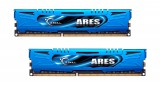 G.SKILL 8GB DDR3 2400MHz Kit(2x4GB) Ares Blue F3-2400C11D-8GAB
