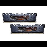 G.Skill Flare X series - DDR4 - 16 GB: 2 x 8 GB - DIMM 288-pin - unbuffered (F4-3200C16D-16GFX) - Memória
