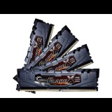 G.Skill Flare X series - DDR4 - 64 GB: 4 x 16 GB - DIMM 288-pin - unbuffered (F4-3200C16Q-64GFX)