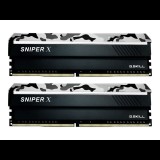 G.Skill SNIPER X Series - Urban Camo - DDR4 - 16 GB: 2 x 8 GB - DIMM 288-pin - unbuffered (F4-2666C19D-16GSXW) - Memória