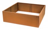 G21 102 x 32 x 102 cm, Corten magaságyás
