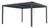 G21 Austin Premium 4x4 m bioklimatikus pergola, antracit alumínium