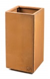 G21 Corten Square virágláda, 30 x 60 x 30 cm