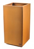 G21 Corten Square virágláda, 40 x 80 x 40 cm