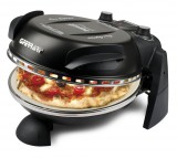 G3 Ferrari G10006 EVO Forno Pizza Delizia pizzasütő 400°C-ig, 31 cm-es pizza, tűzálló kővel, 2 pizzalapáttal, fekete színben